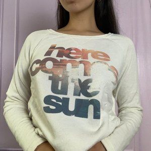 Here Comes The Sun Graphic Crewneck Sweater